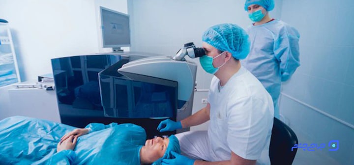 آمادگی بیمار در حین جراحی های لیزری چشم